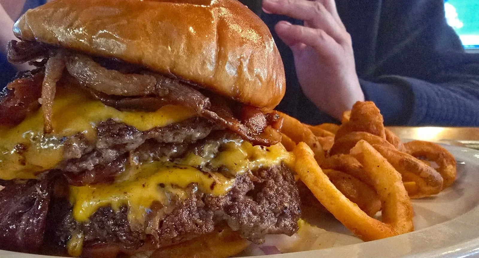 Thor's topper burger is our biggest burger